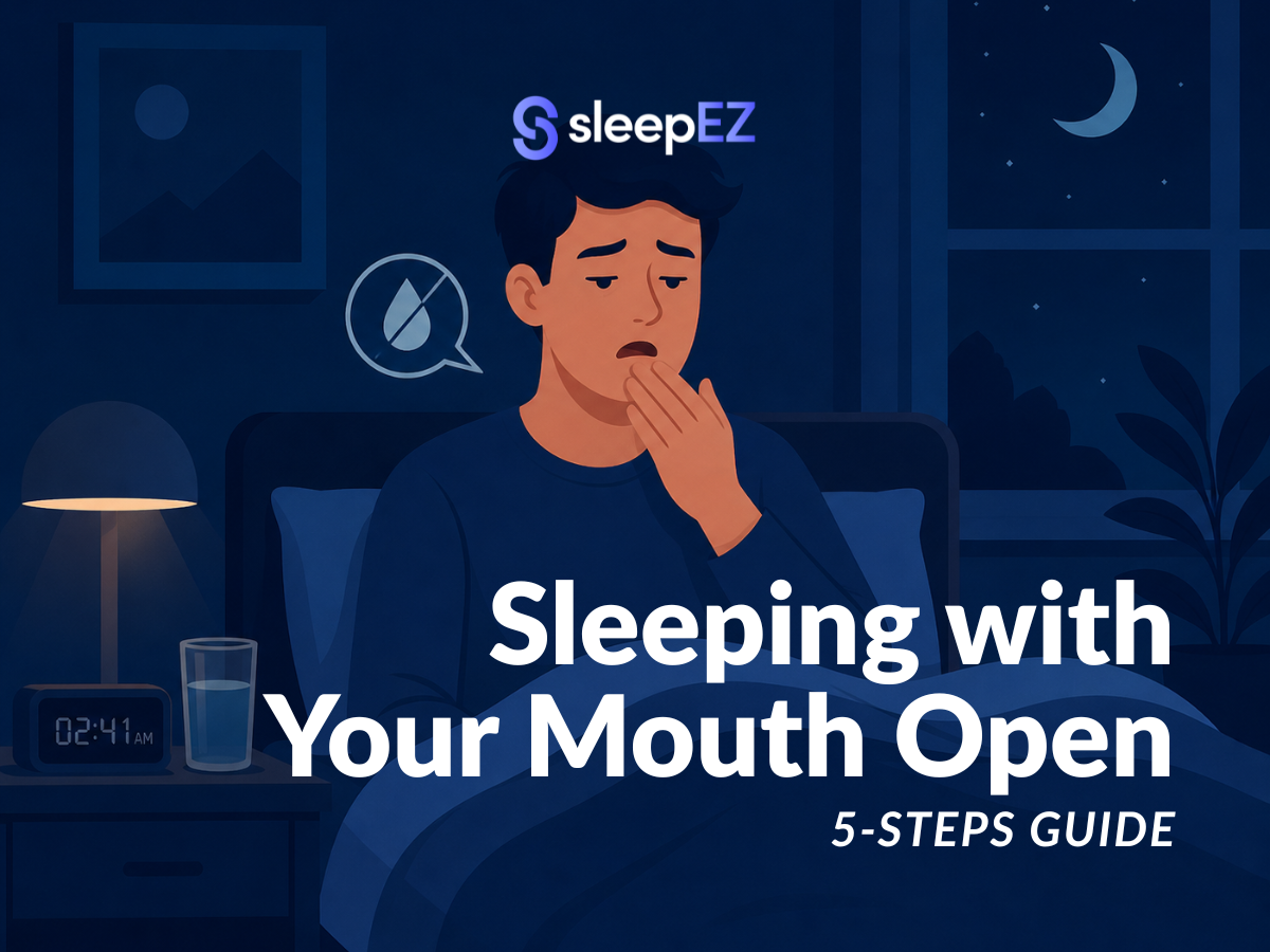 How to Stop Sleeping with Your Mouth Open: A 5-Step Guide
