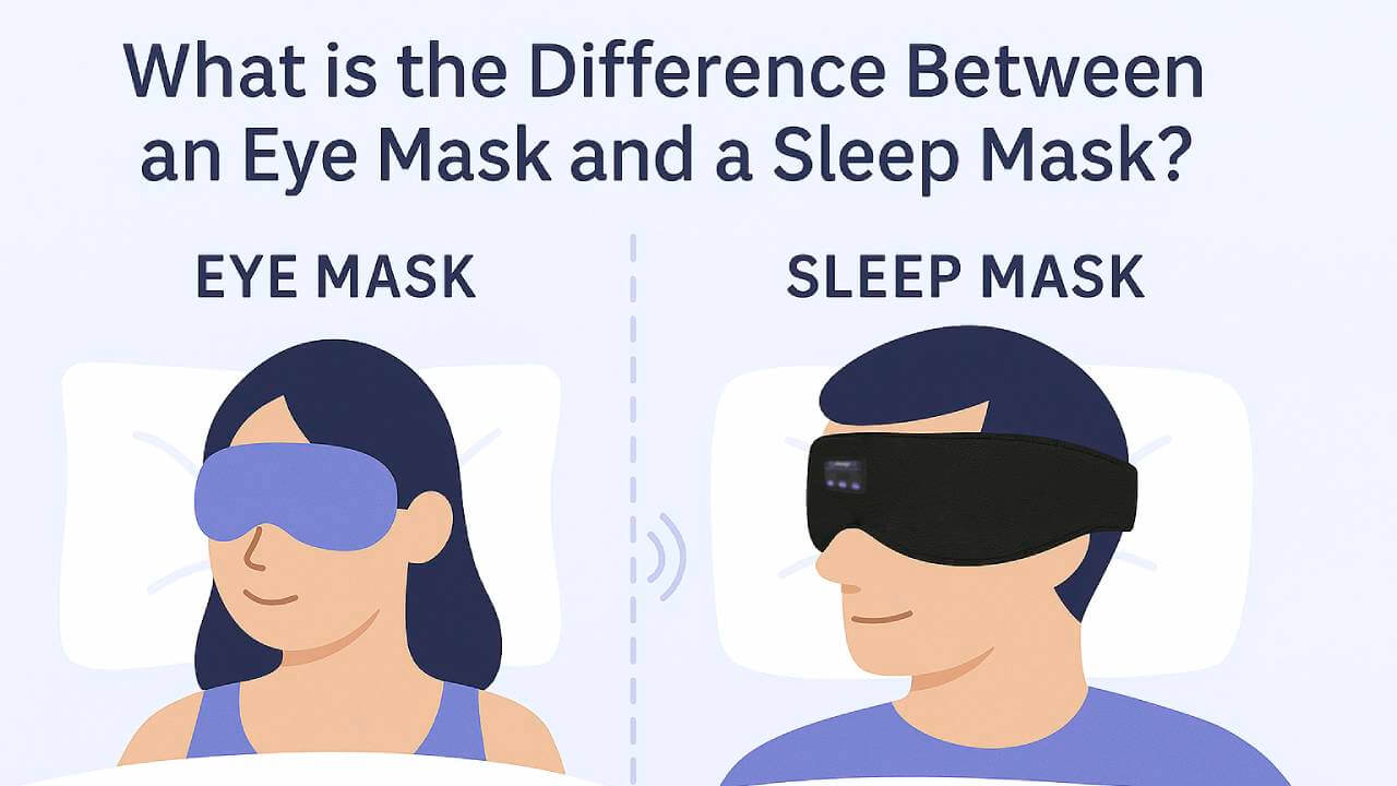 What is the Difference Between an Eye Mask and a Sleep Mask?