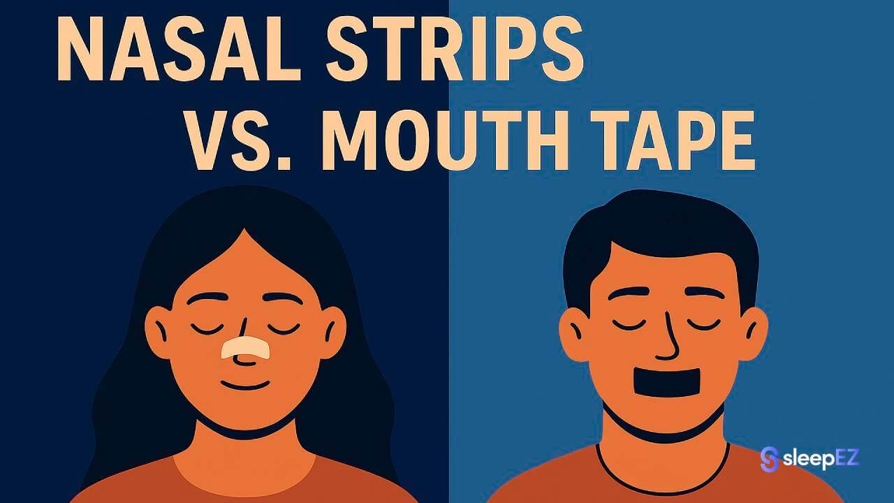 Nasal Strips vs. Mouth Tape: Which Is Right for You?